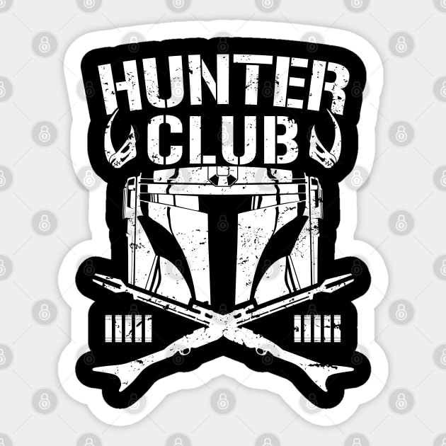 Hunter Club Sticker by Jc Jows